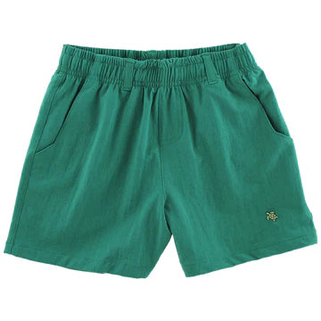 Printed Performance Shorts - Green