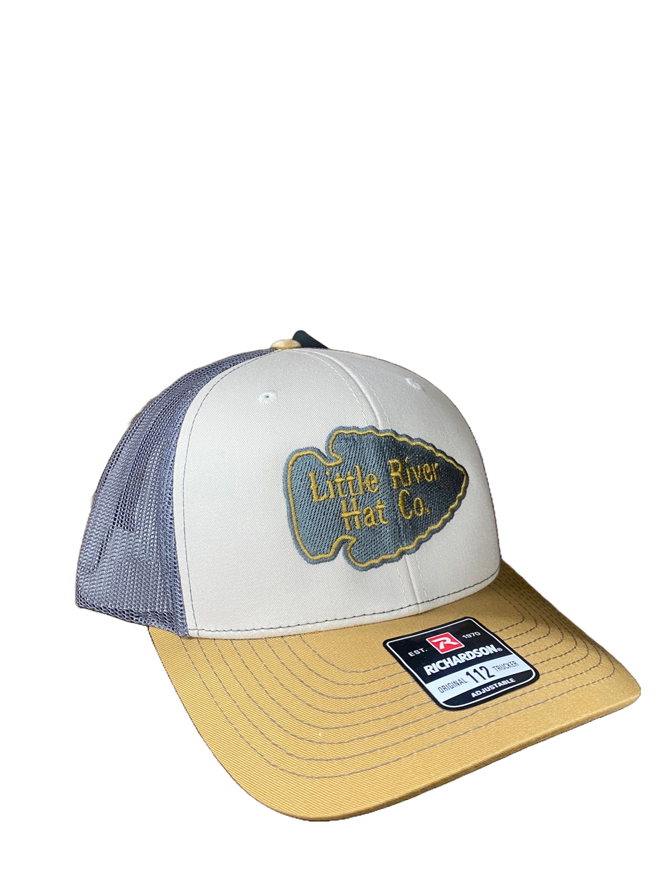 Little River Arrowhead Hat-Cream,gray,gold