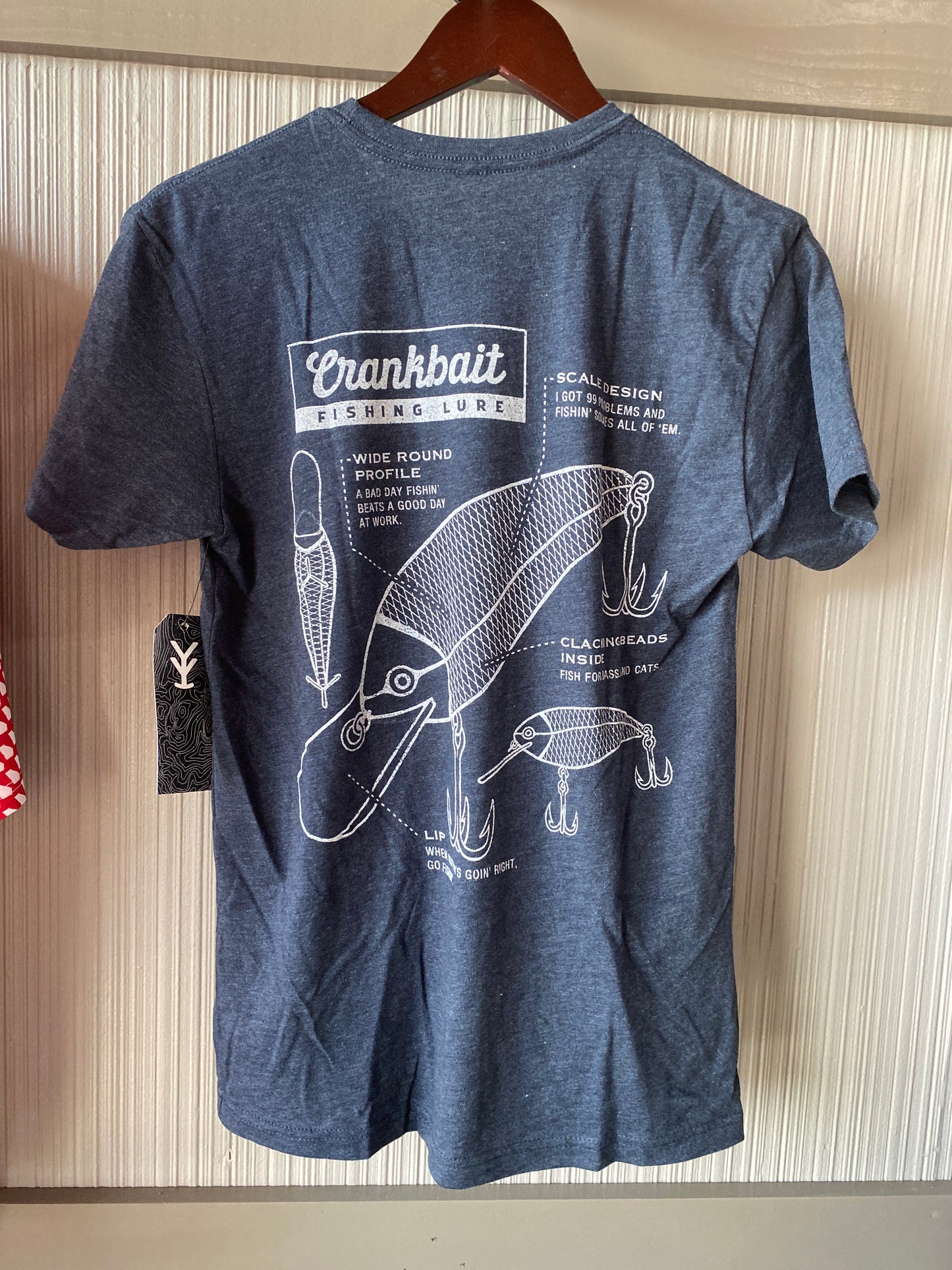 Crankbait Tee- Blue