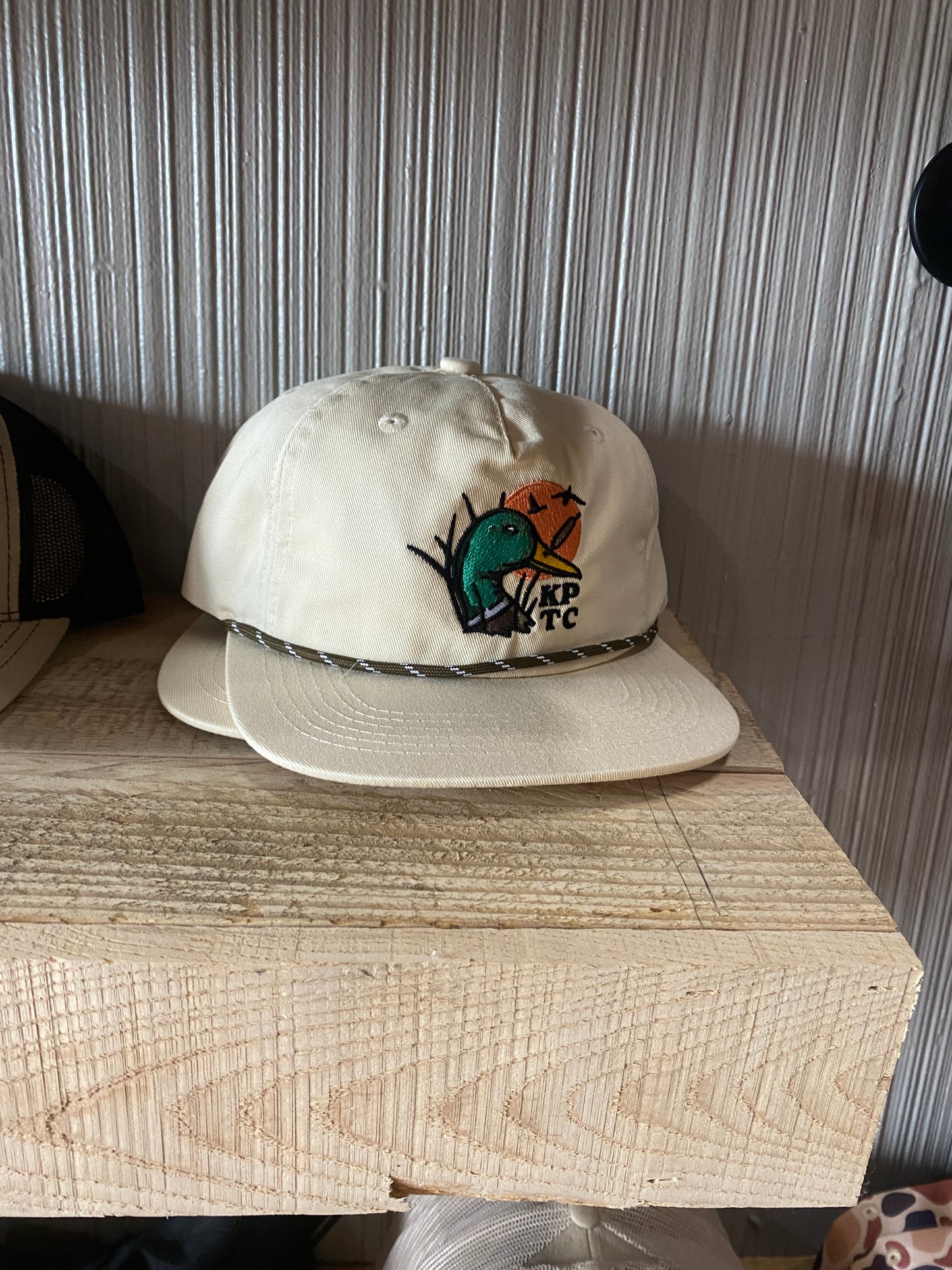 Mallard Head Canvas Rope Hat- Ivory
