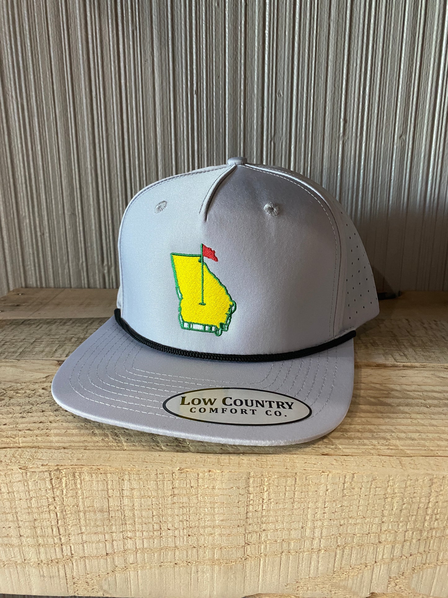GA Golf Rope Hat- Grey