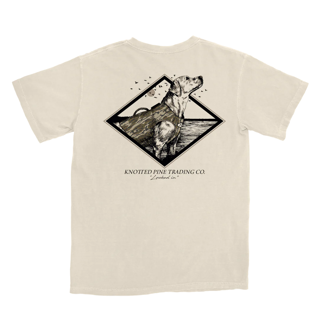 Locked In Tee- Ivory