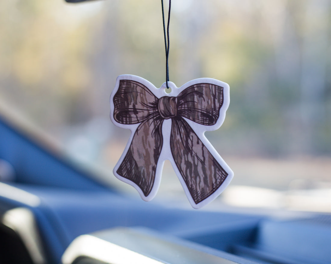 Lowland Camo Bow Air Freshener