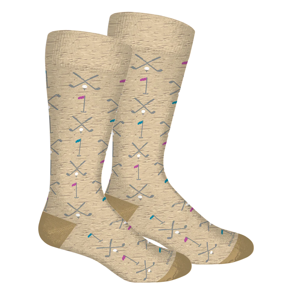 Club Neat Socks- Oatmeal