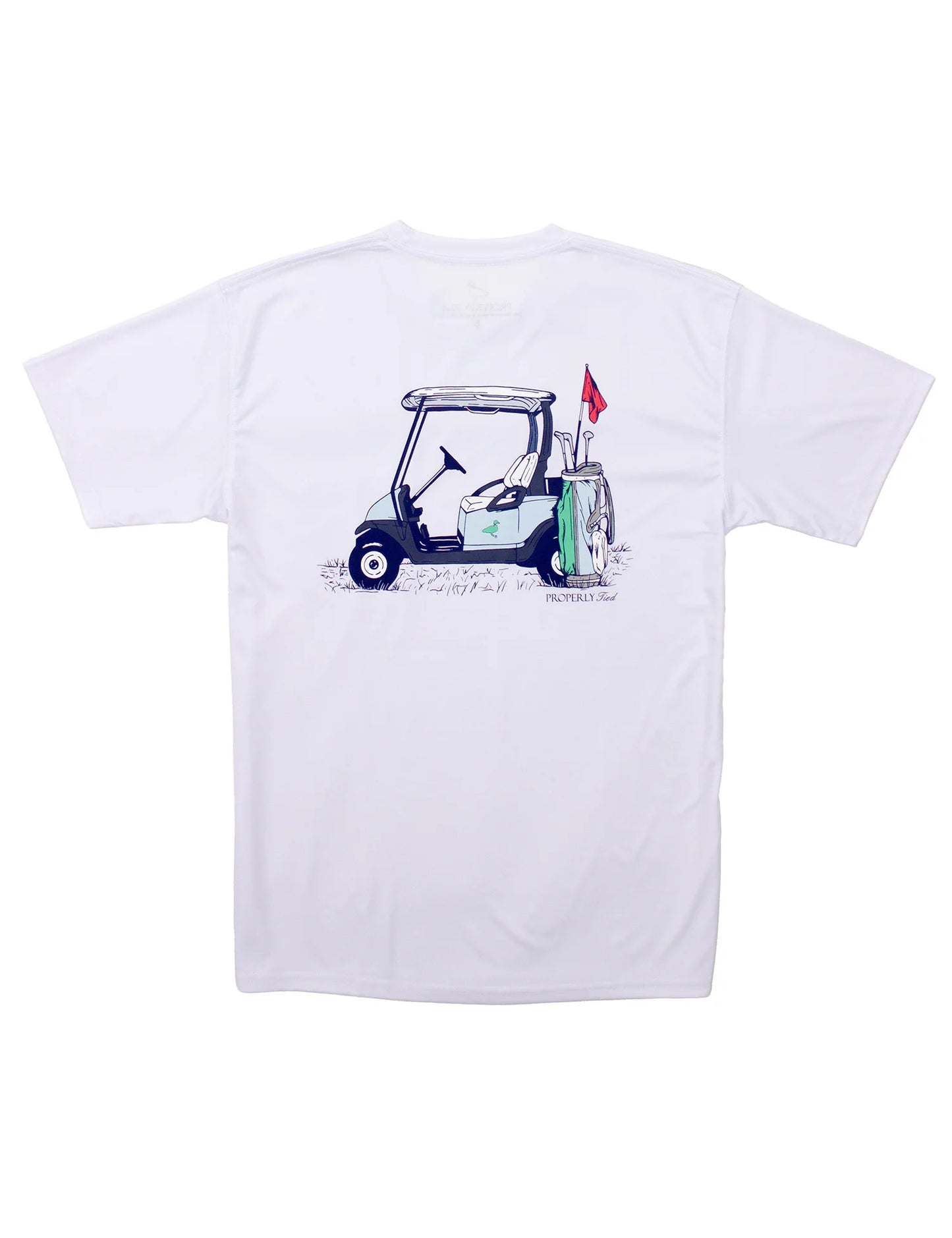 Country Club Performance Tee- White