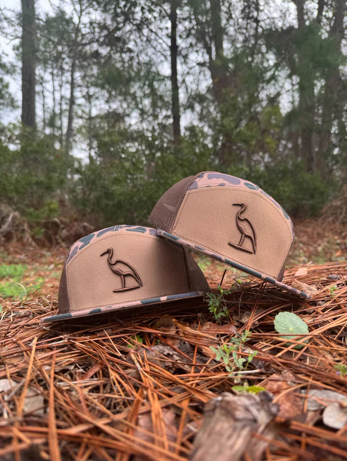 Heron 7 Panel Delta Camo- Brown