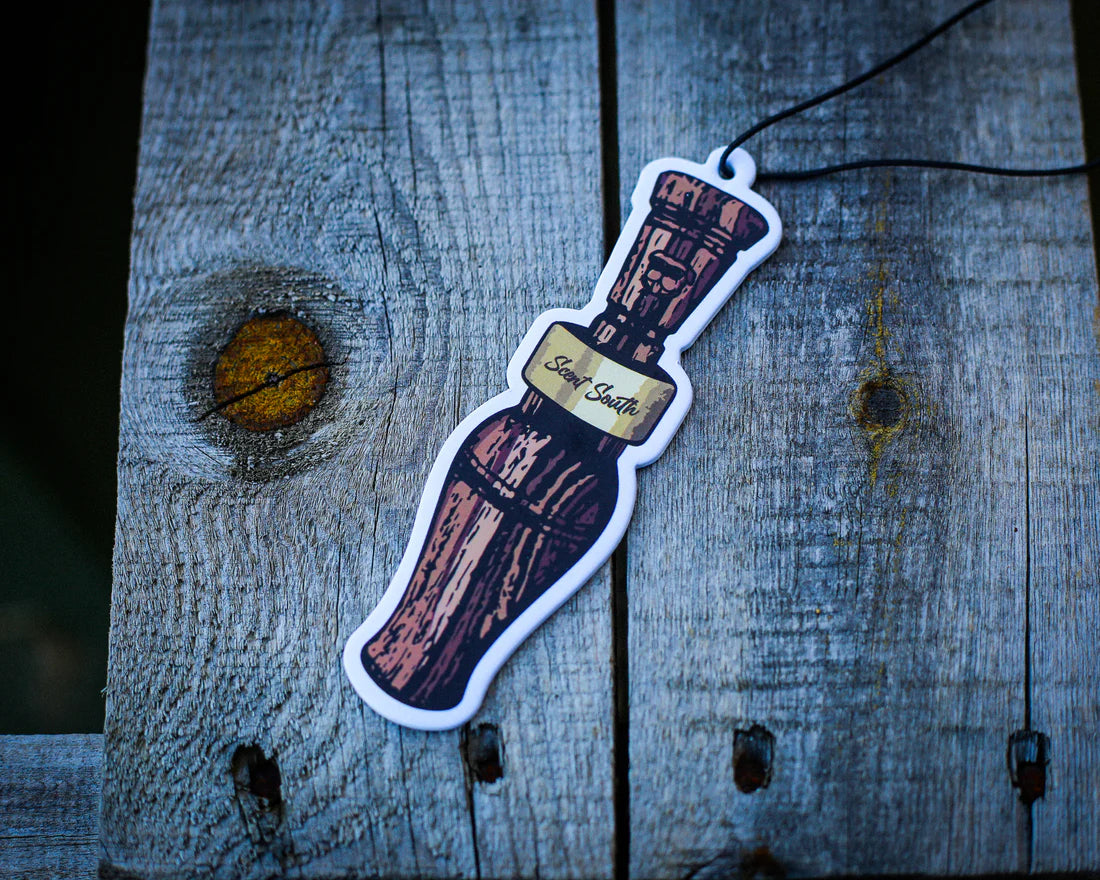 Duck Call Air Freshener- Black Ice