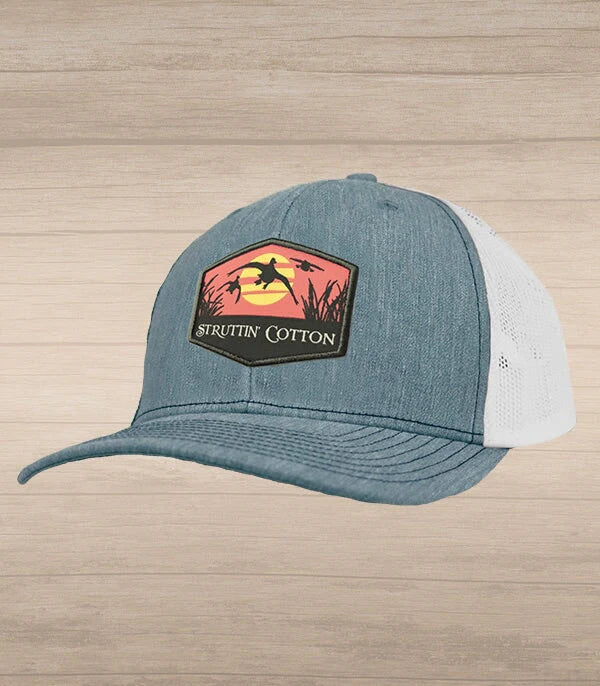 Evening Airshow Trucker Hat- Grey