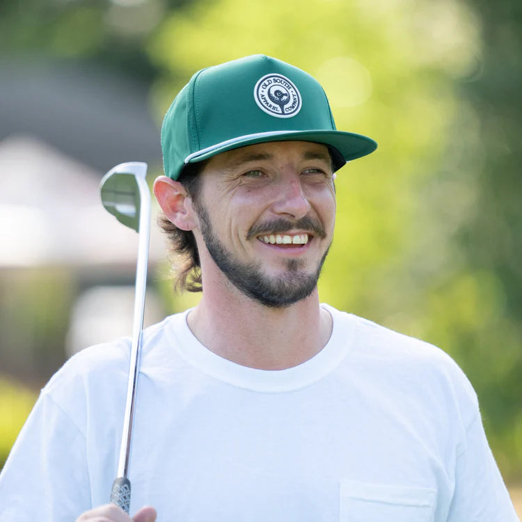 Golf Ball Hat- Augusta Green