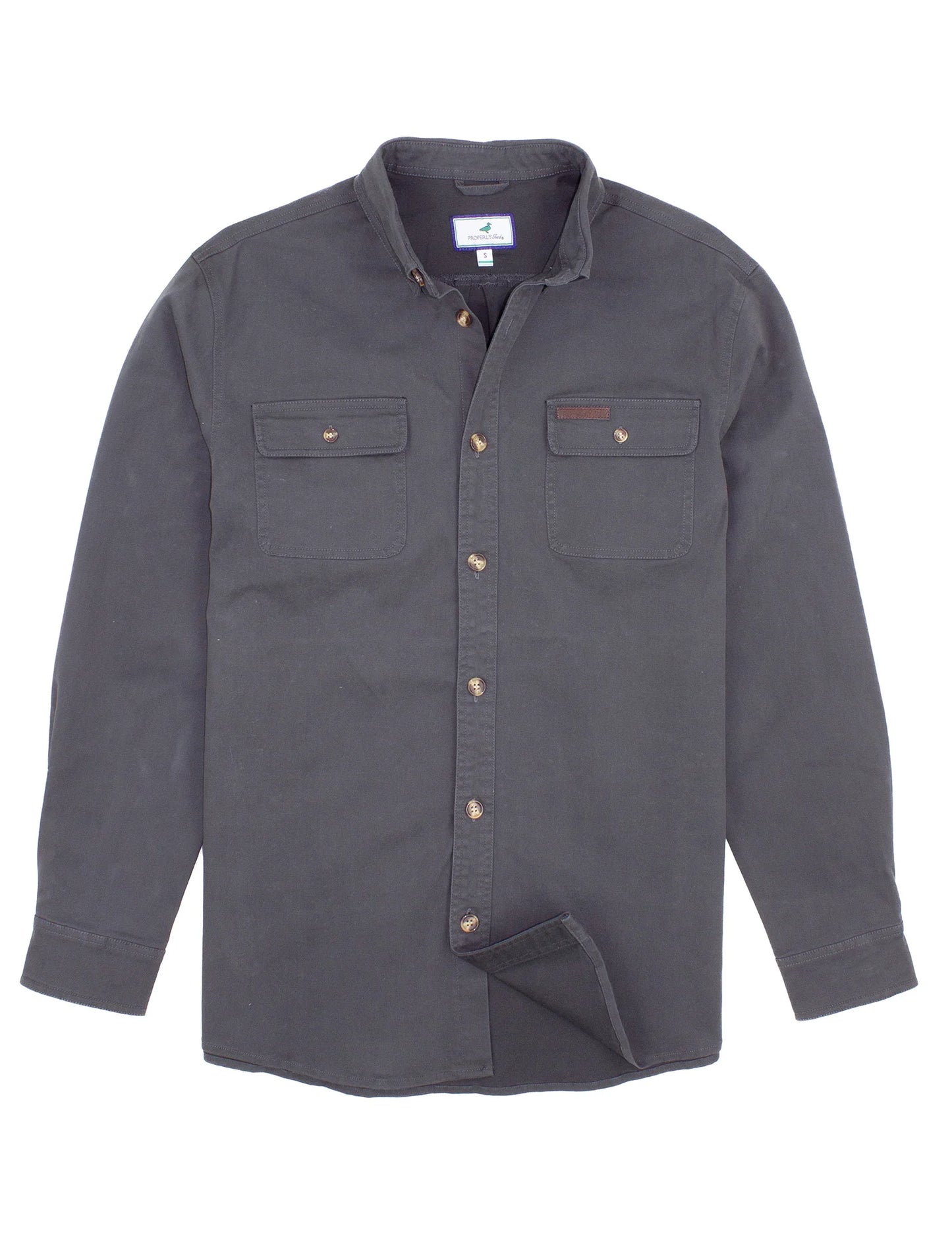 Harvest Workshirt- Charcoal