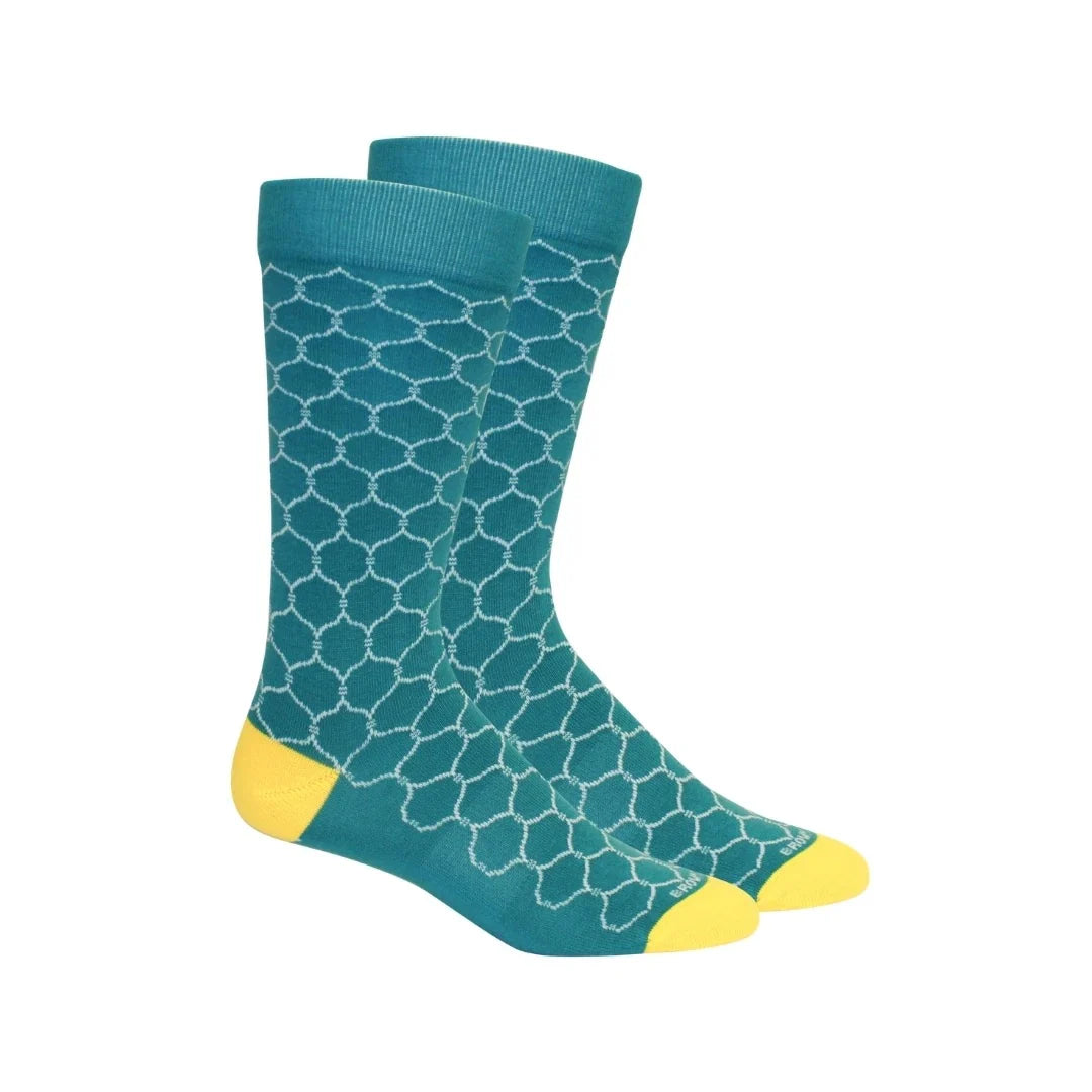 Brown Dog Castaway Sock-Teal