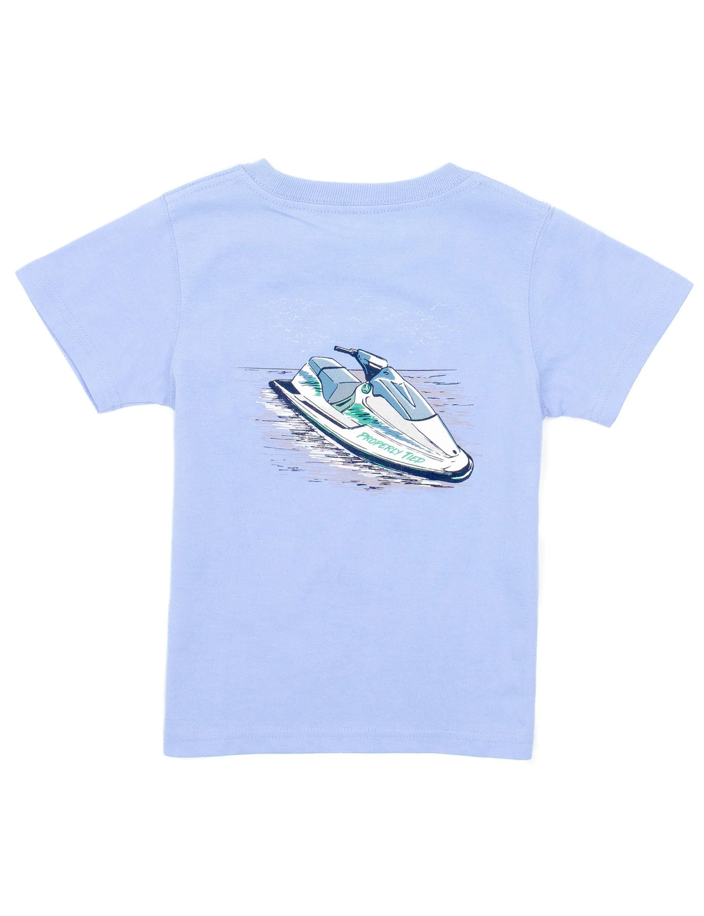 Boys Jet Ski Tee- Blue