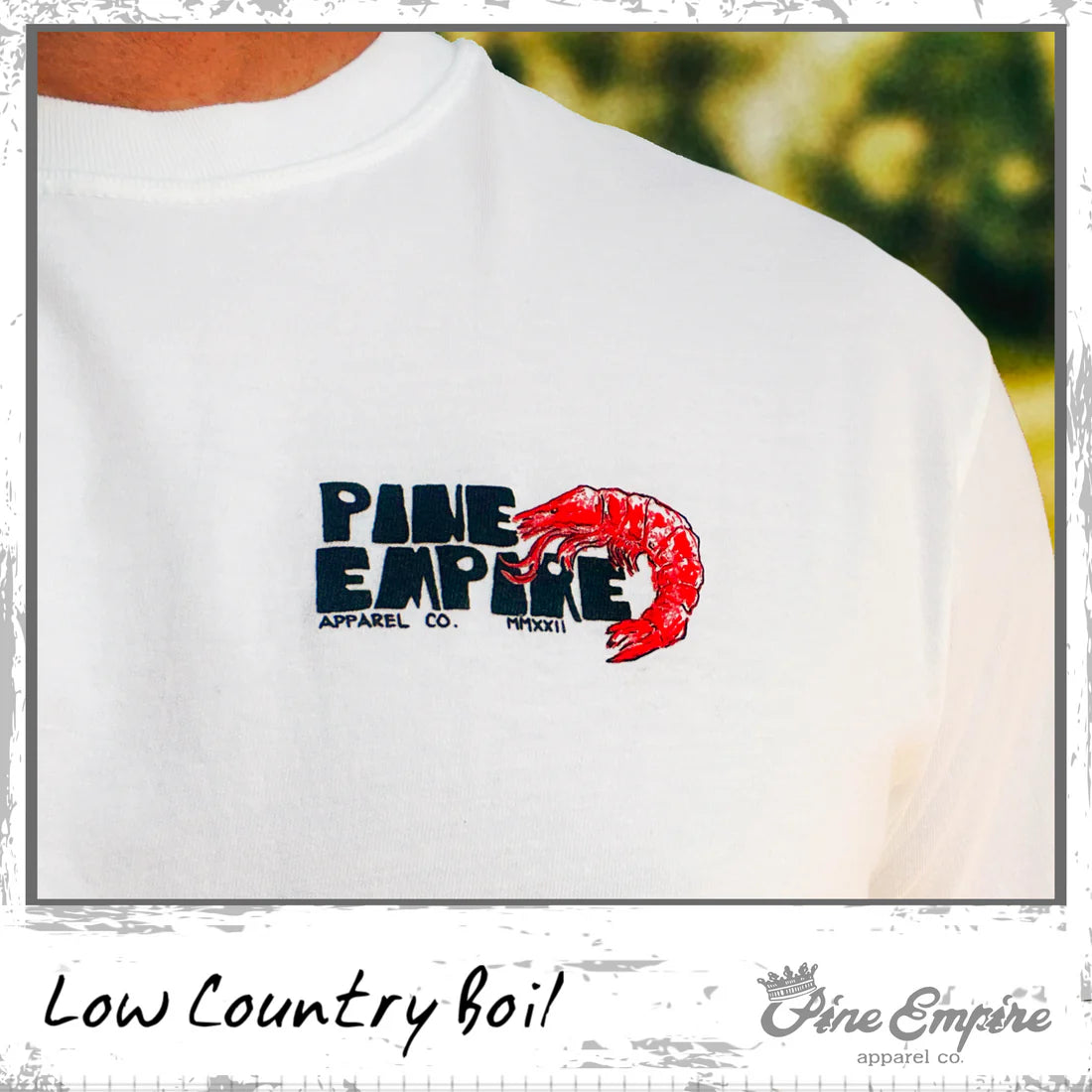 Low Country Boil Tee- White