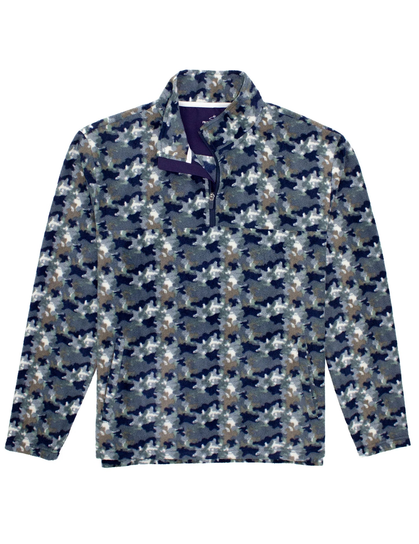 Sportsman Microfleece Pullover - Delta Backwater Camo