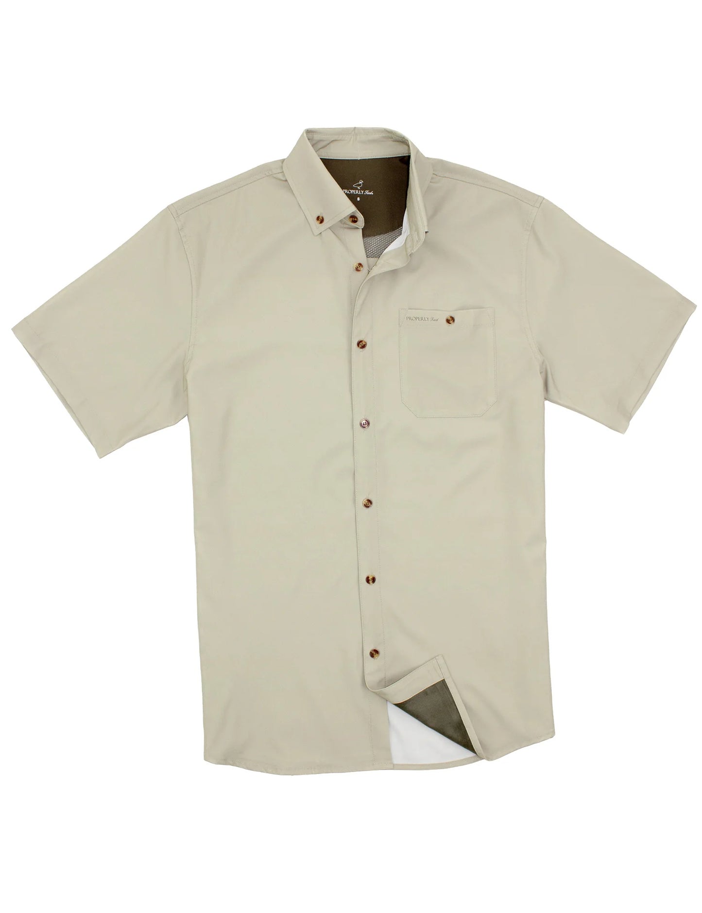 Properly Tied Men's Sportsman Field Shirt-Twill