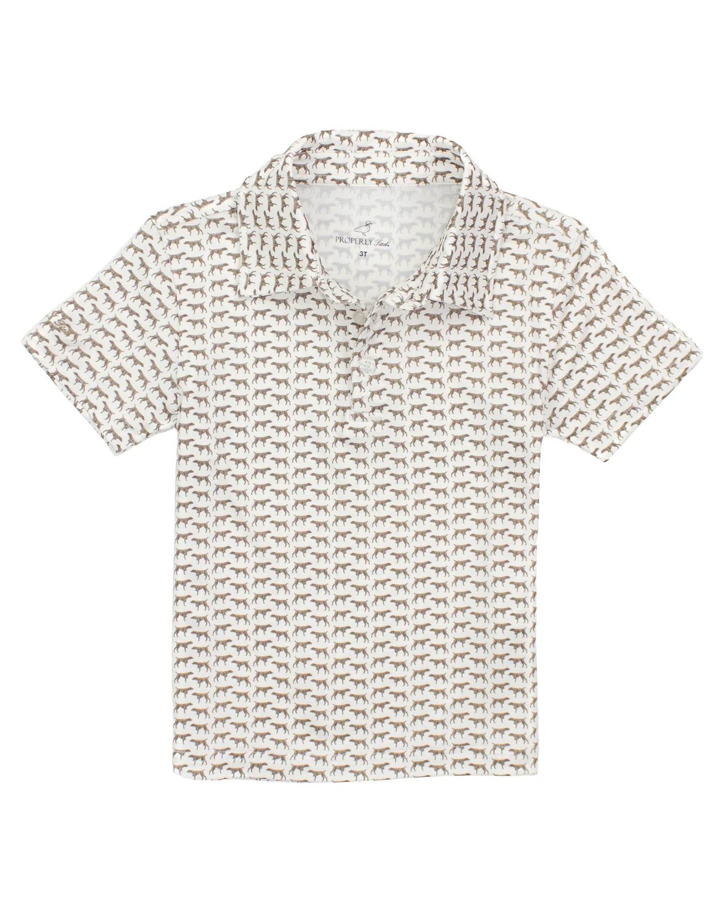 Properly Tied Boys Inlet Polo Pointer