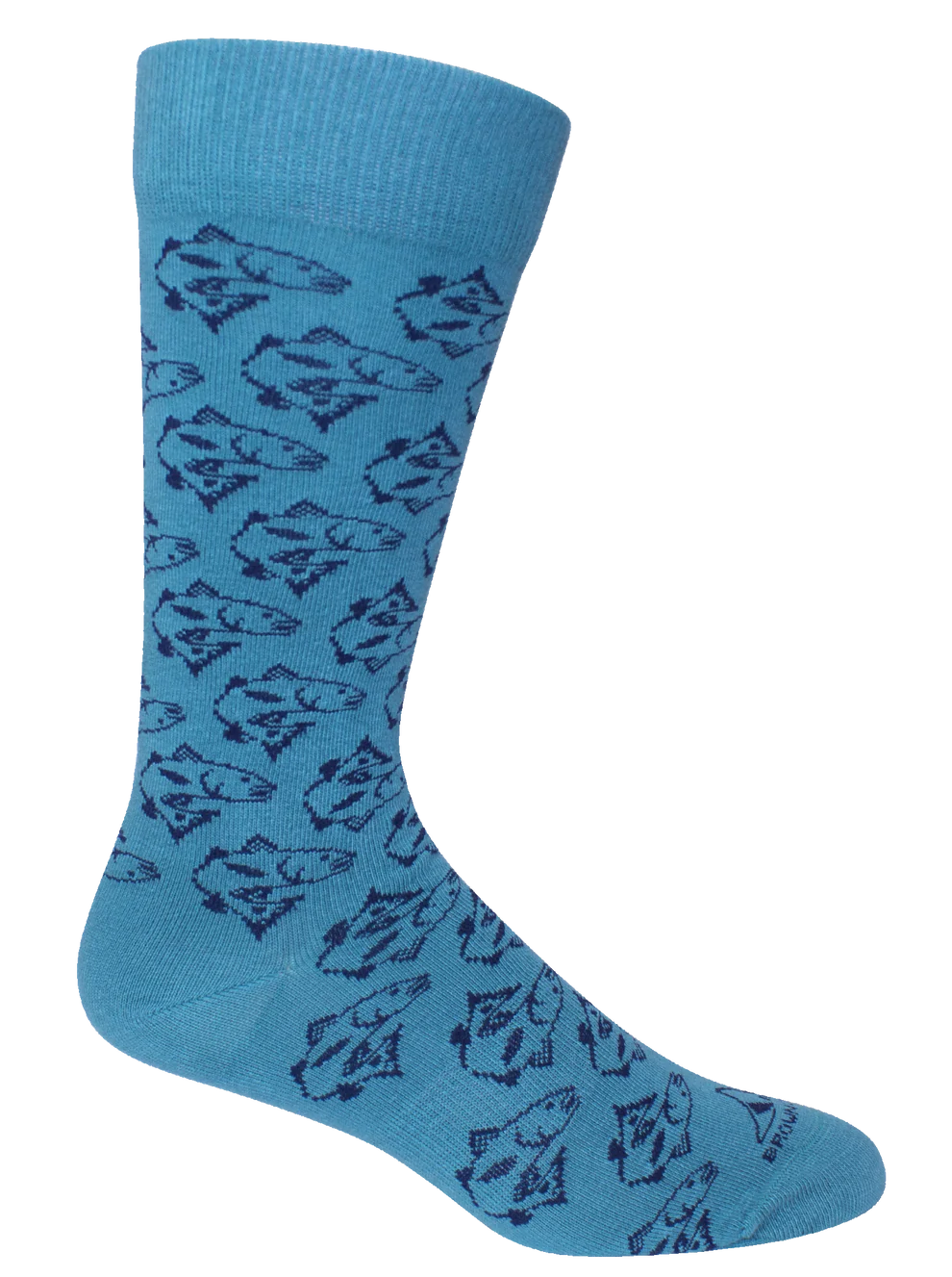 Red Fish Socks- Teal