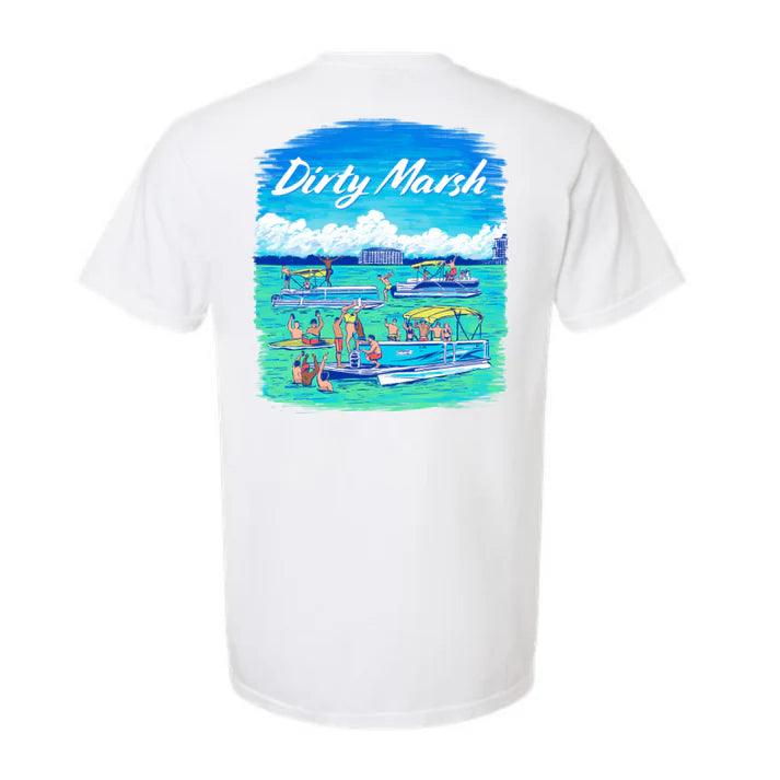 The Sandbar Tee- White