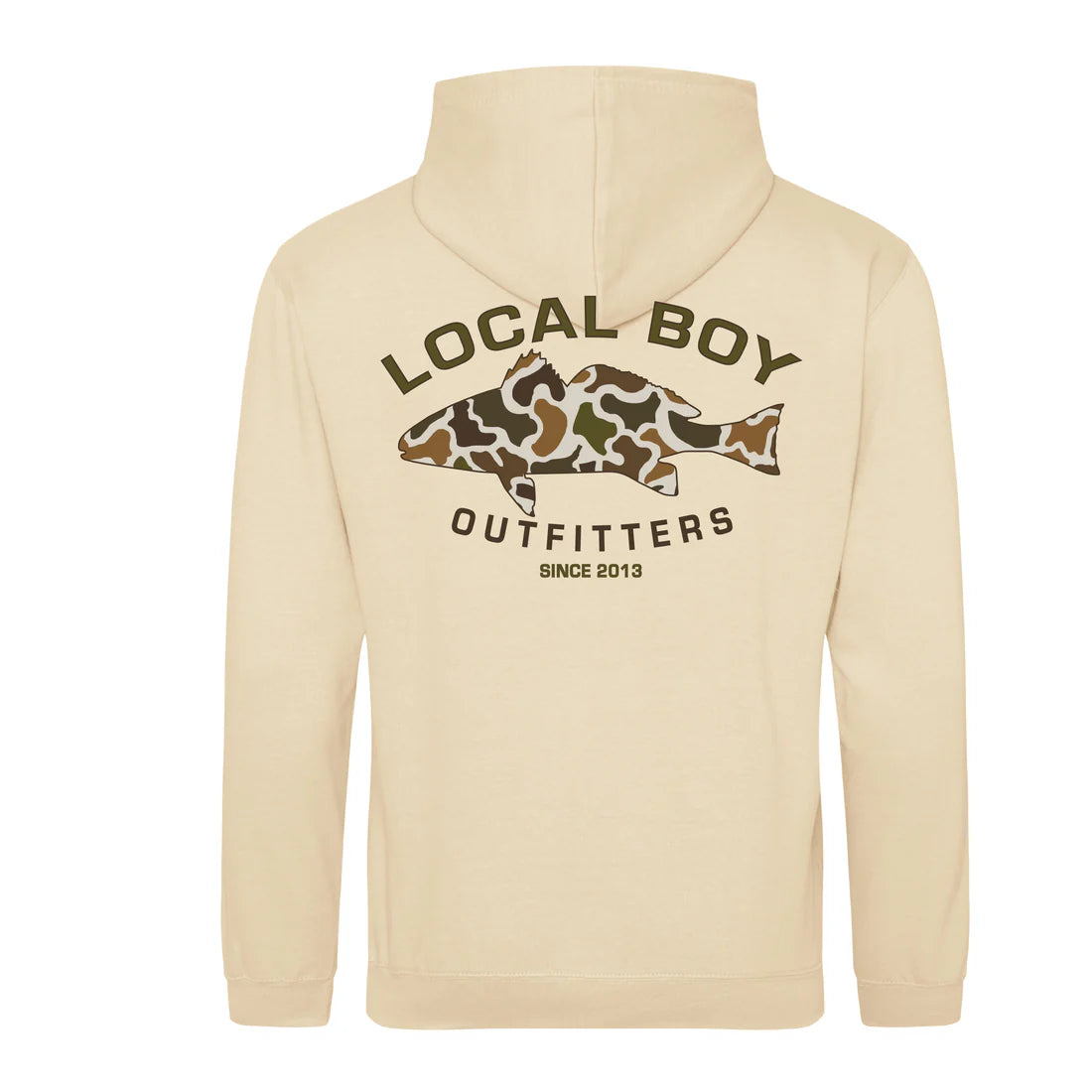 Vintage Camo Redfish Hoodie