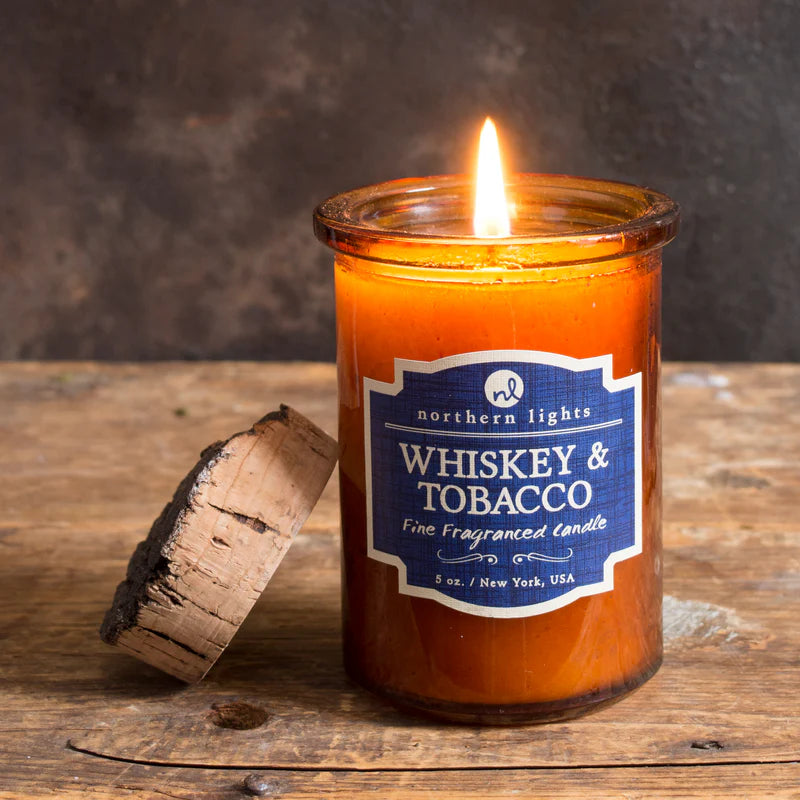 Whiskey and Tobacco Spirit Candle