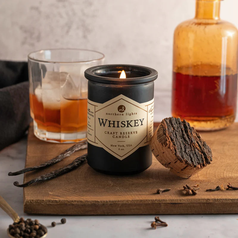 Reserve Spirit Candle- Whiskey