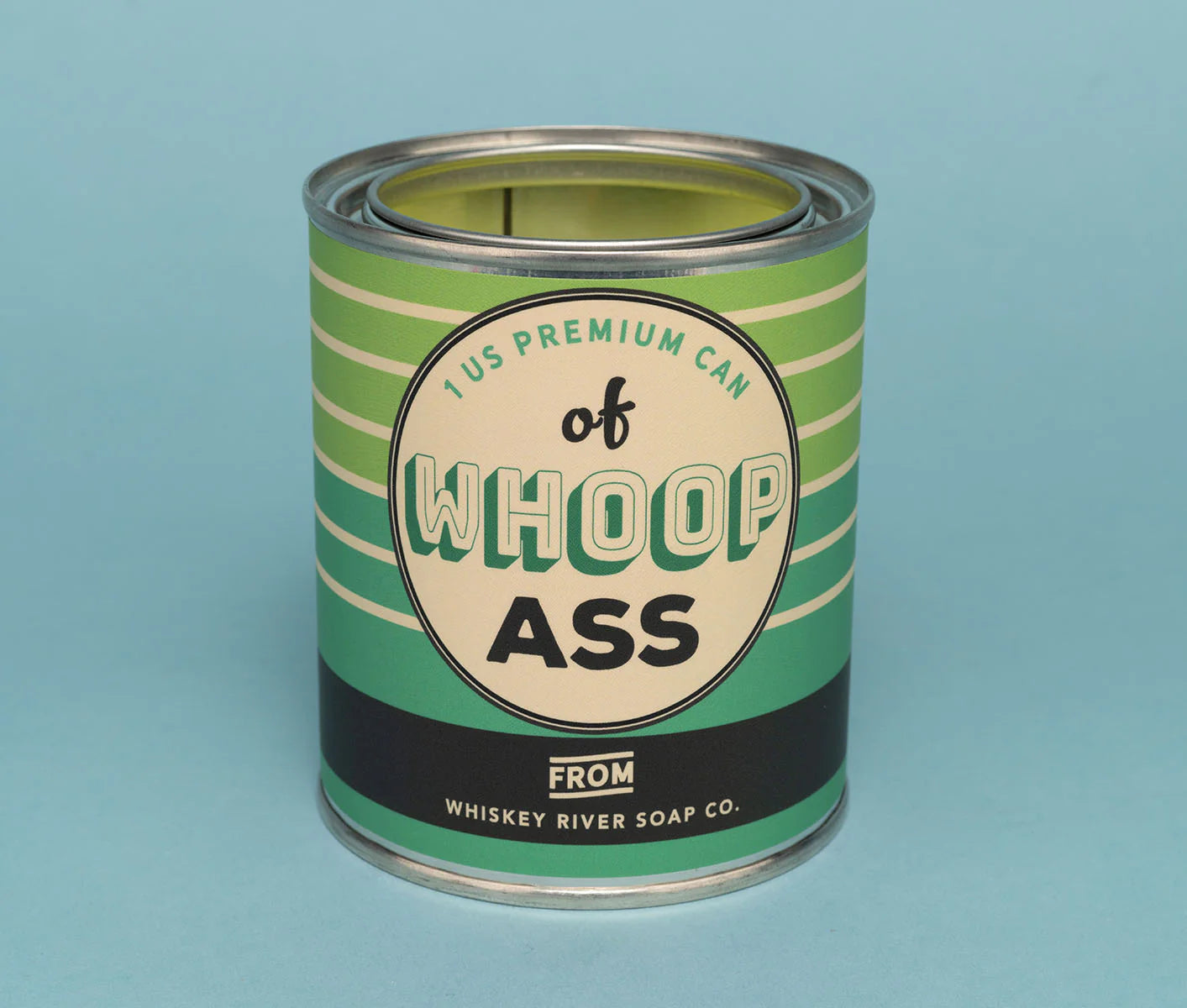 Whoop Ass Vintage Paint Candle