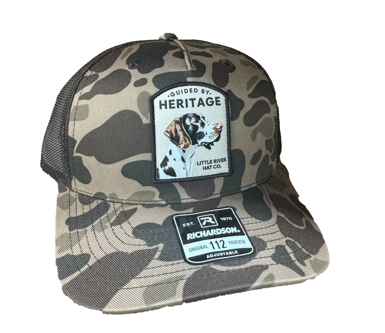 Little River Guided by Heritage Hat- Bark Duck Camo/Brn