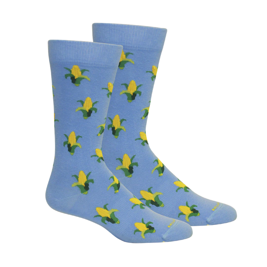 Brown Dog Maize Sock-Della Blue