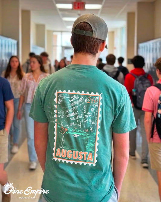 Pine Empire Augusta Postage Stamp Tee-Light Green
