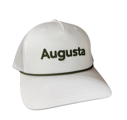 Augusta Rope Hat- White