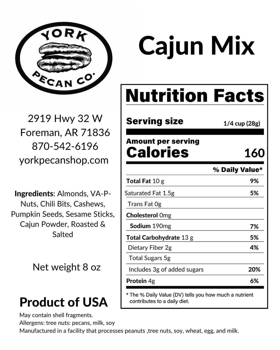 York Cajun Mix
