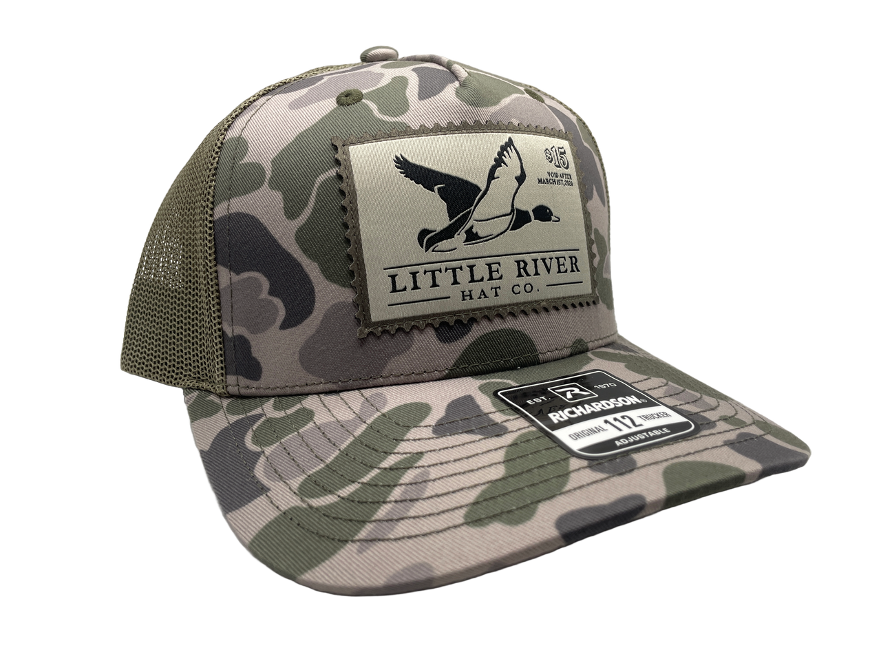 Little River Duck Stamp Camo Hat