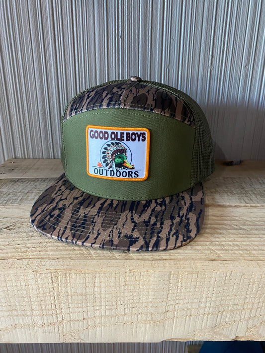 GOB Redman Patch 7 Panel Hat- Bottomlands