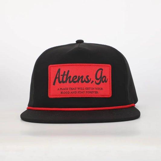 Youth Hat Athens Red/Blk Happy by Rachel