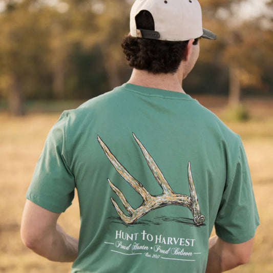 Men's Shed Tee - Duck Green