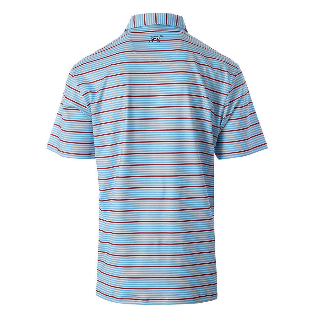 Youth Kennedy Performance Polo- Red, White, and Blue