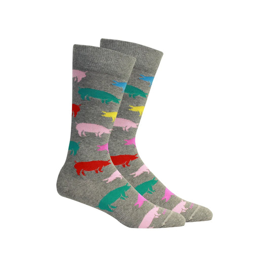 Brown Dog Wilber - Light Grey Heather