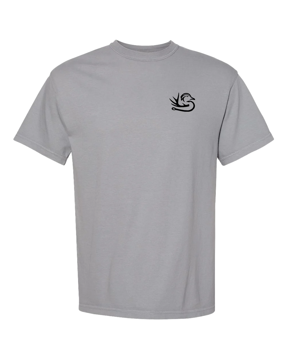 Youth Mallard Duck Head Tee- Blackout Bamboo