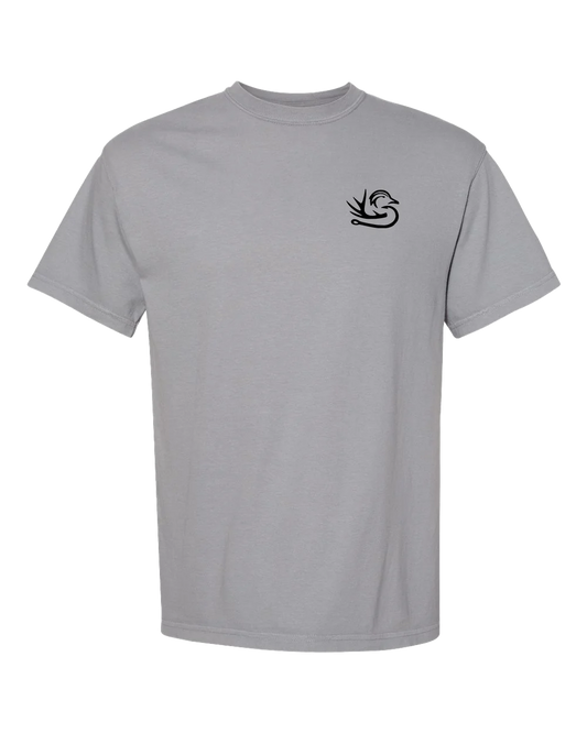 Youth Mallard Duck Head Tee- Blackout Bamboo