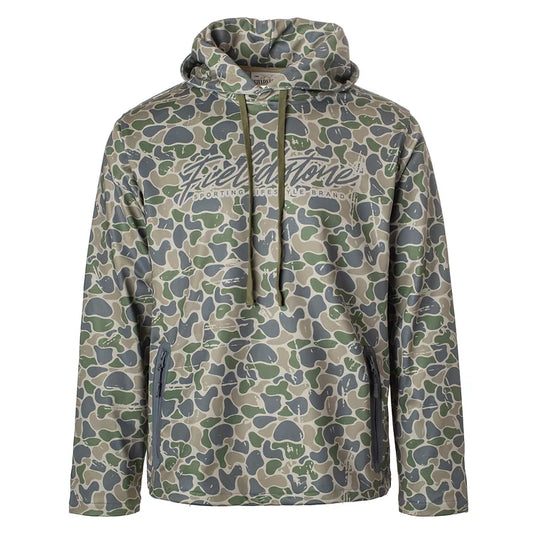 Backwoods Script Camo Hoodie- Youth