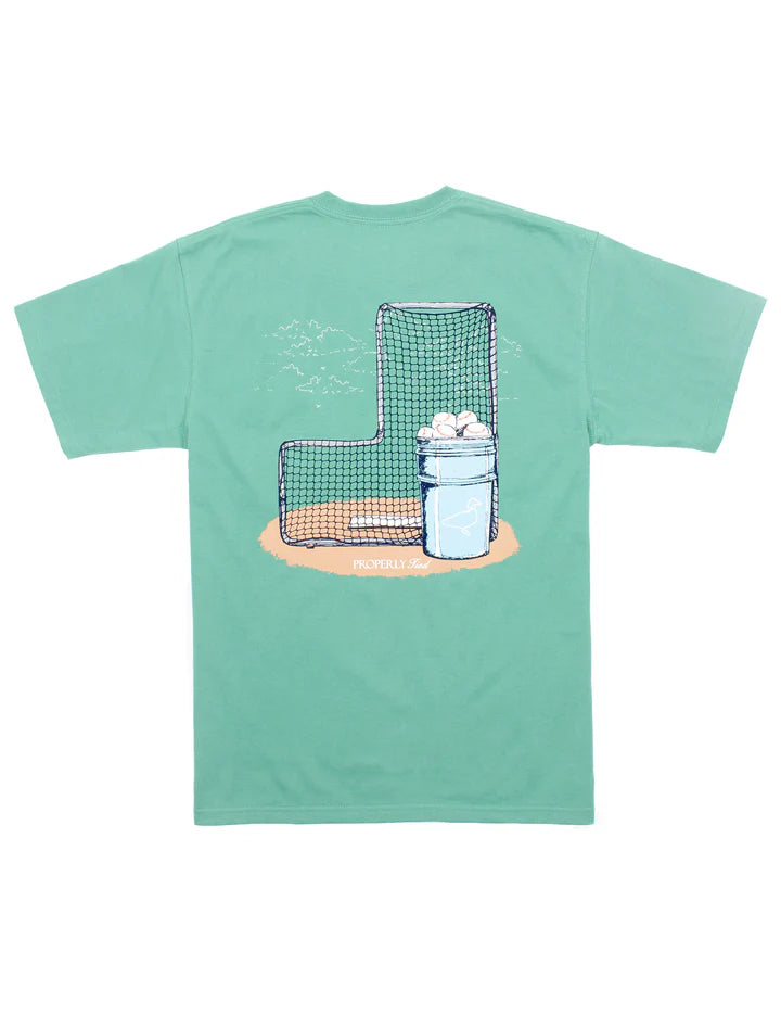 Baseball Bucket Tee- Ivy