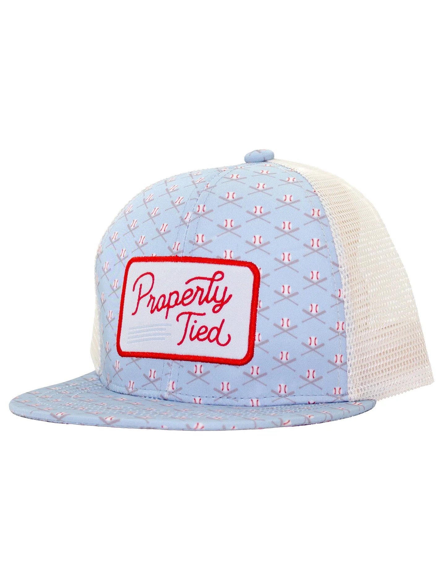 Boys Trucker Hat- Baseball Shield
