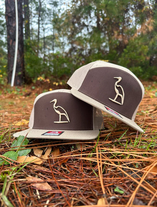 Heron 7 Panel- Khaki/Brown