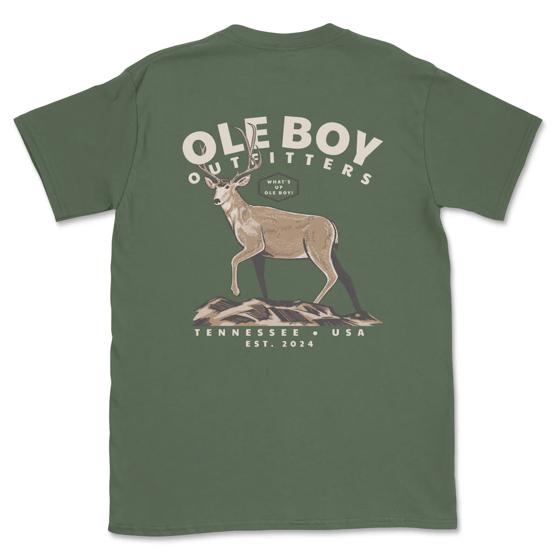Buck Tee- Green