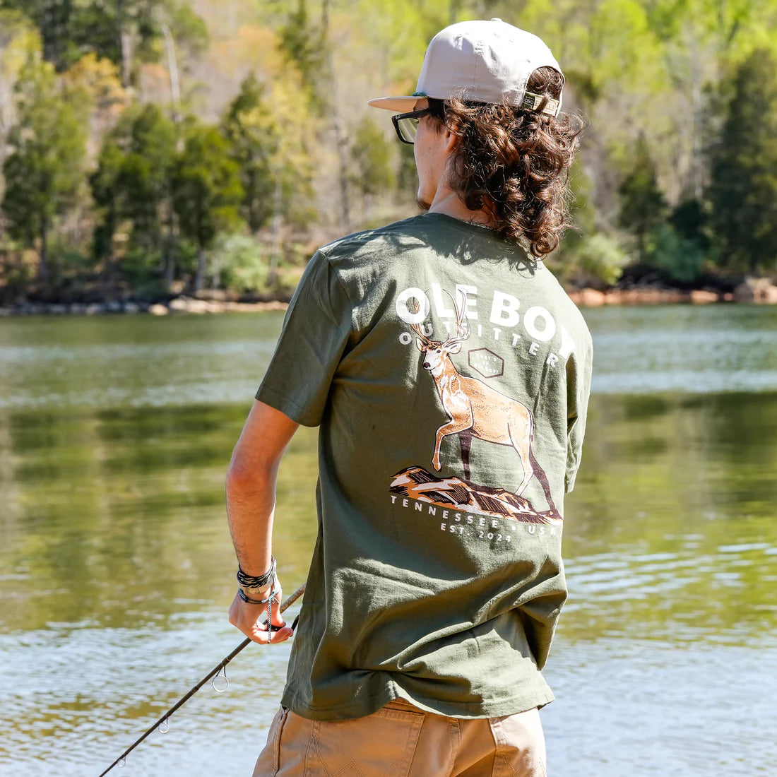 Buck Tee- Green