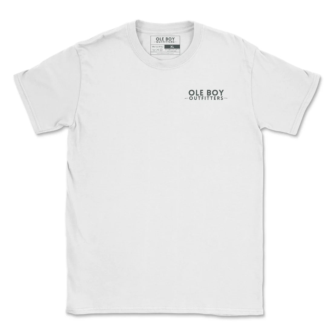 Camo Mallard Tee- White