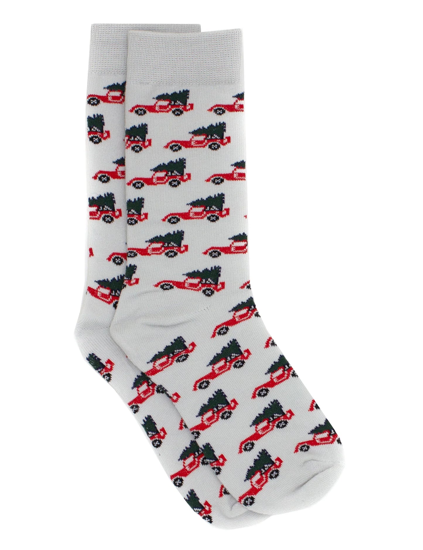 Lucky Duck Socks- Christmas Truck