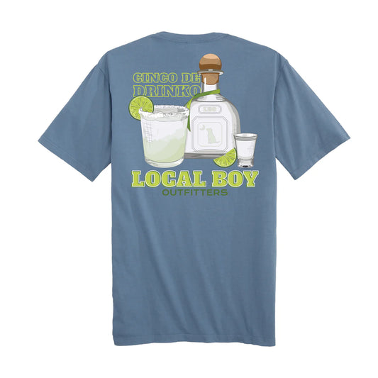 Cinco de Drinko Tee- Slate