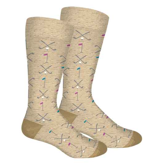 Club Neat Socks- Oatmeal