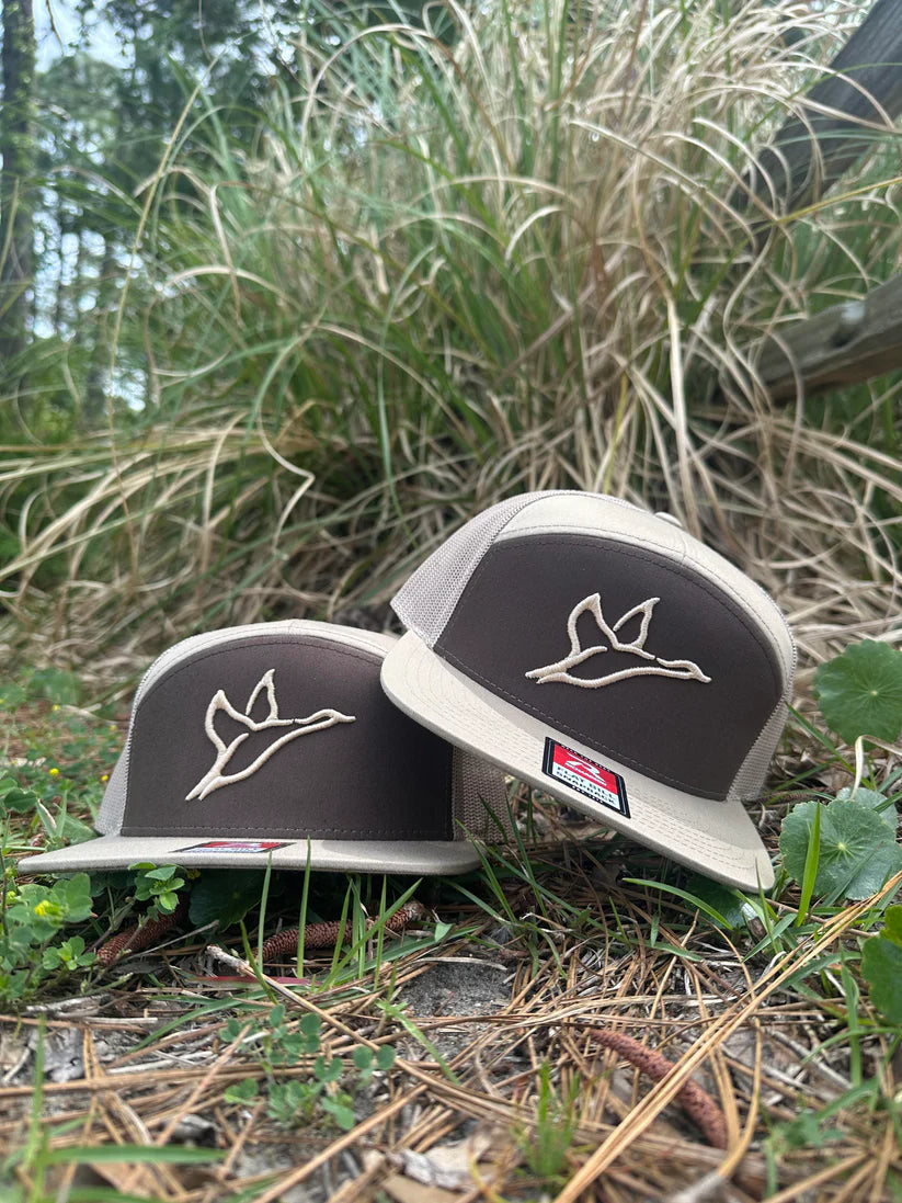 Combat 7 Panel Hat- Coffee